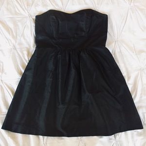 Lula Kate Raw Silk Strapless Dress